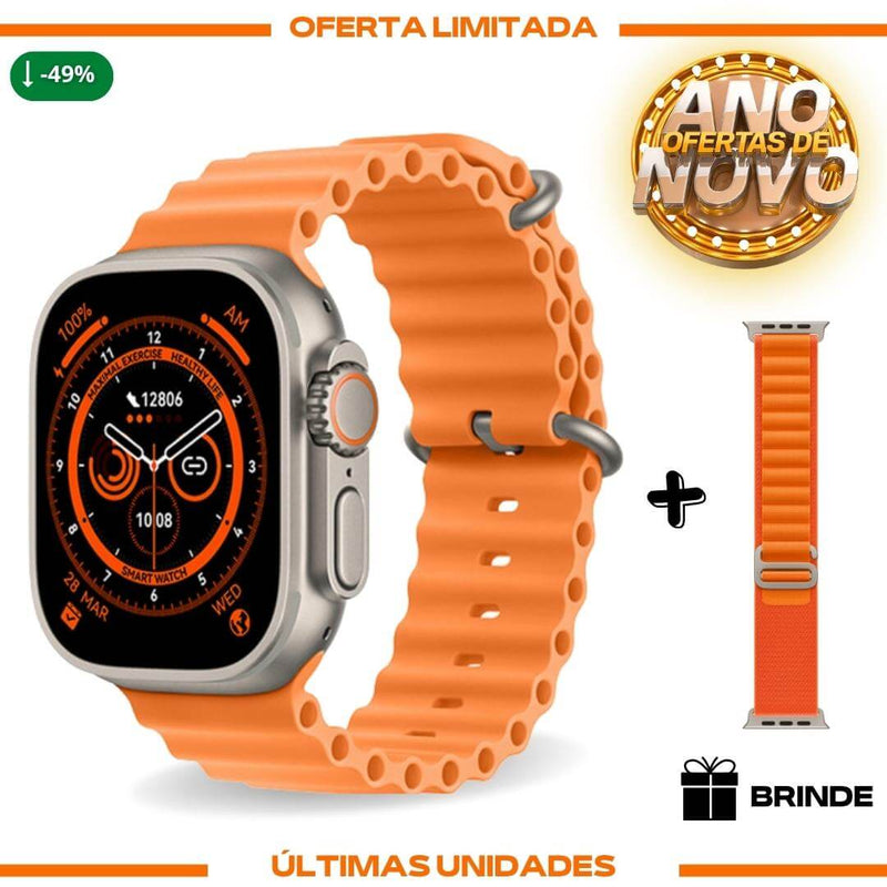 Smartwatch - Serie 8 Ultra + Pulseira Extra