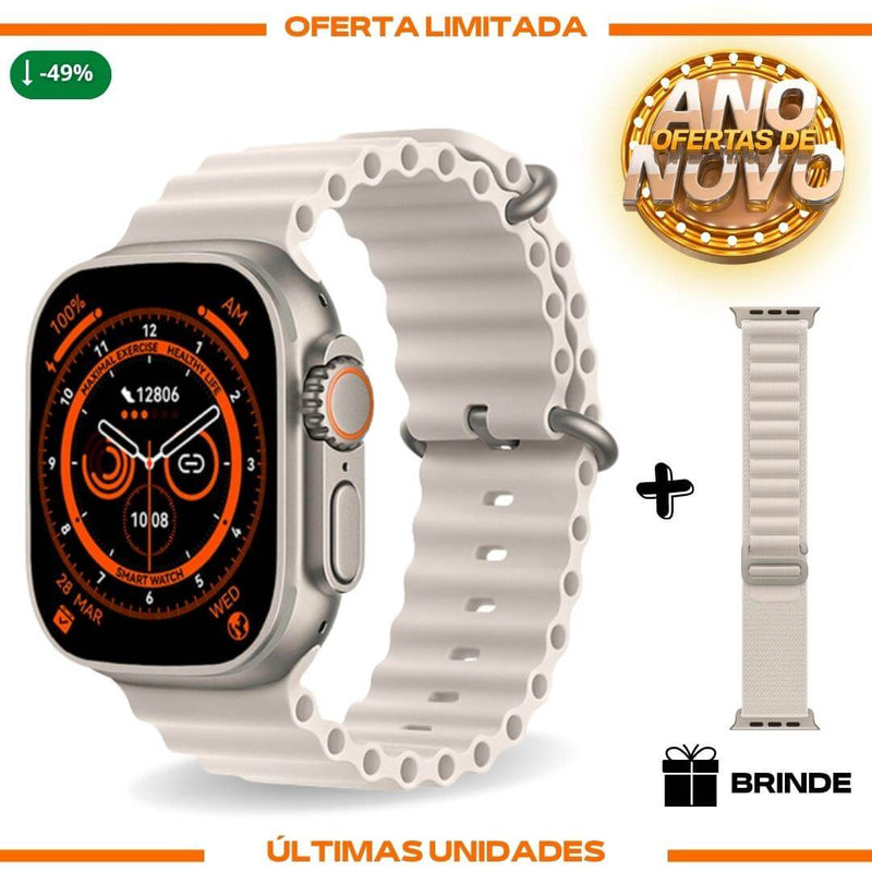 Smartwatch - Serie 8 Ultra + Pulseira Extra