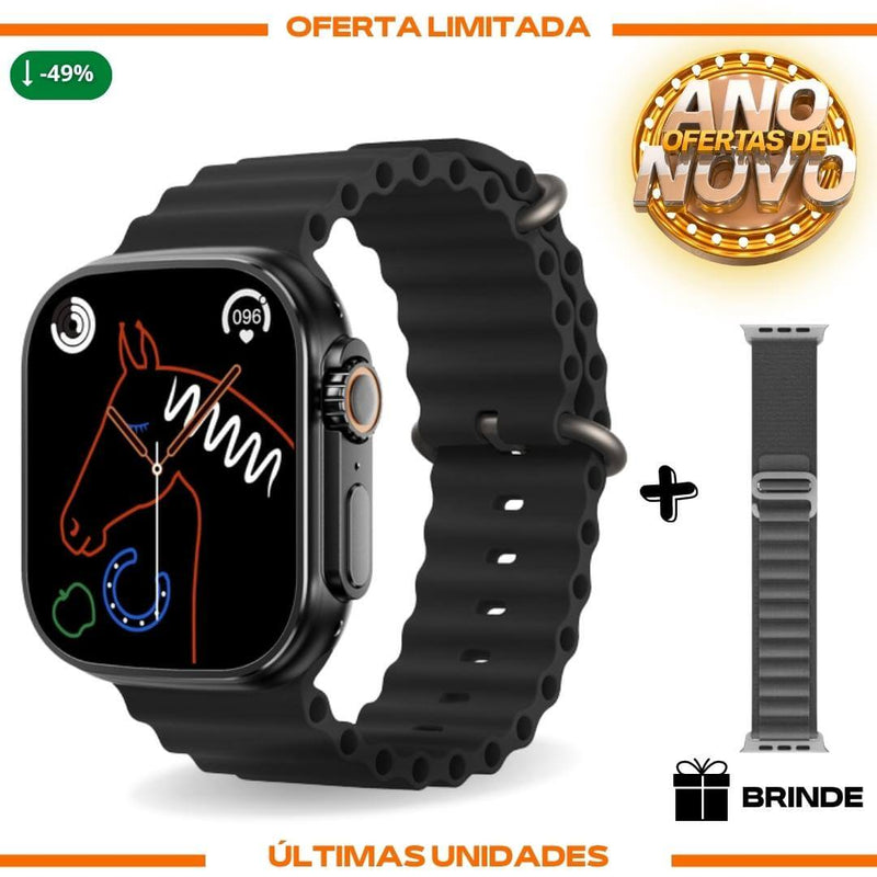 Smartwatch - Serie 8 Ultra + Pulseira Extra