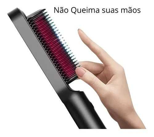 Escova Hair Alisadora - Lançamento 2023 - Promoção [62% OFF🔥]