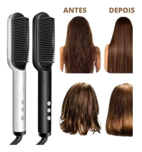 Escova Hair Alisadora - Lançamento 2023 - Promoção [62% OFF🔥]