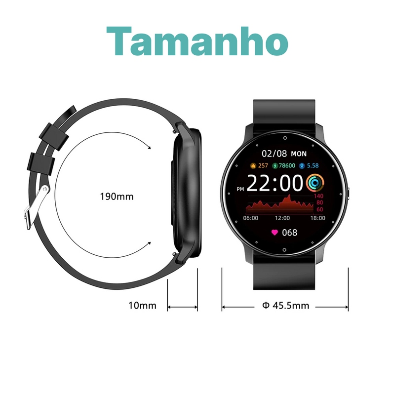 SmartWhatch COMPRE 1 LEVE 2 com 70% OFF