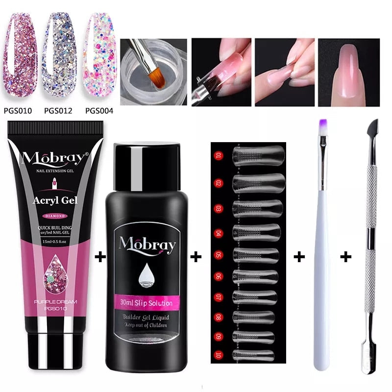 KIT POLY GEL - ALONGAMENTO PERFEITO