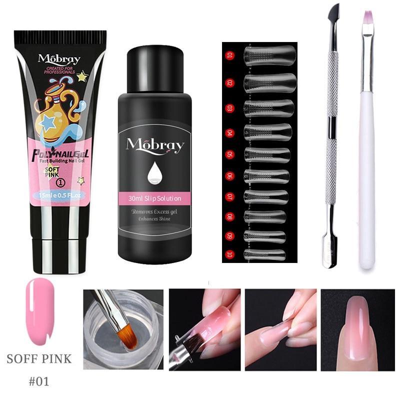 kit Polygel Completo - Unhas Maravilhosas