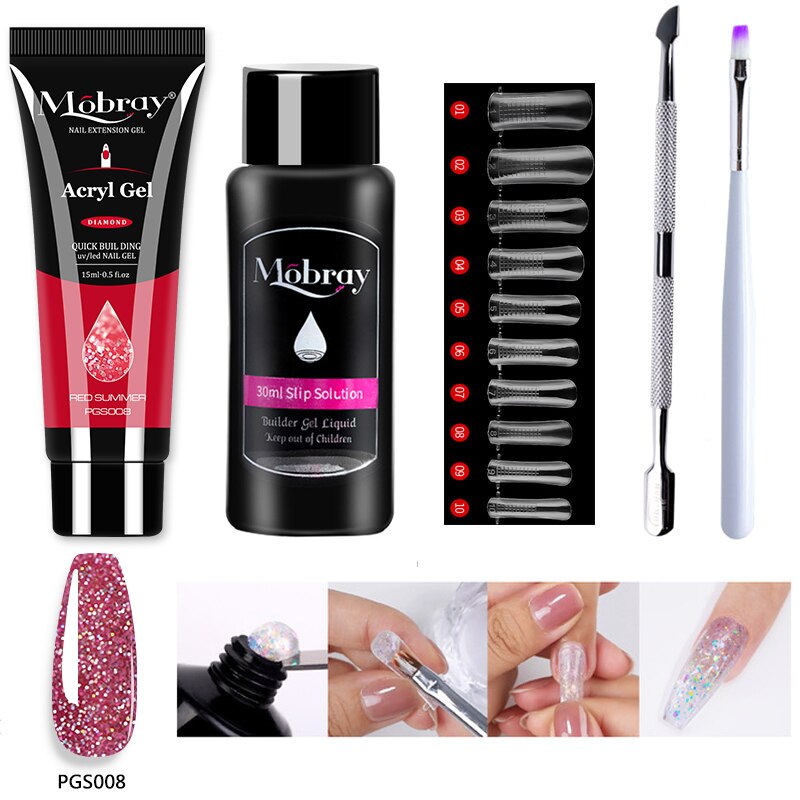 KIT POLY GEL - ALONGAMENTO PERFEITO