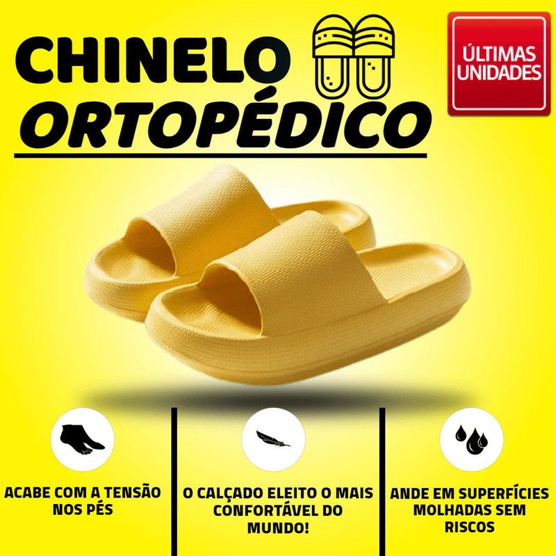 Chinelo Ultra Max Confort - Confortáveis e Antiderrapantes Ortoflop