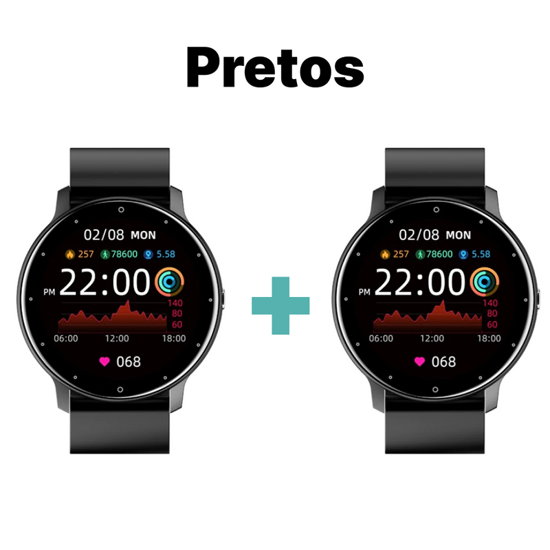 SmartWhatch COMPRE 1 LEVE 2 com 70% OFF